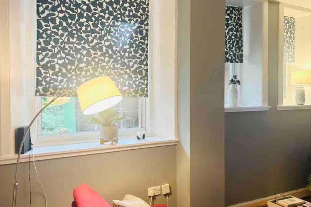 Large 2 Bedroom, Ground Floor Flat, Close To City Edynburg Zewnętrze zdjęcie